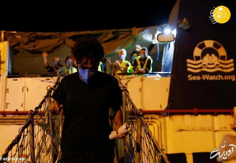 (تصاویر) نجات مهاجران سرگردان در دریا